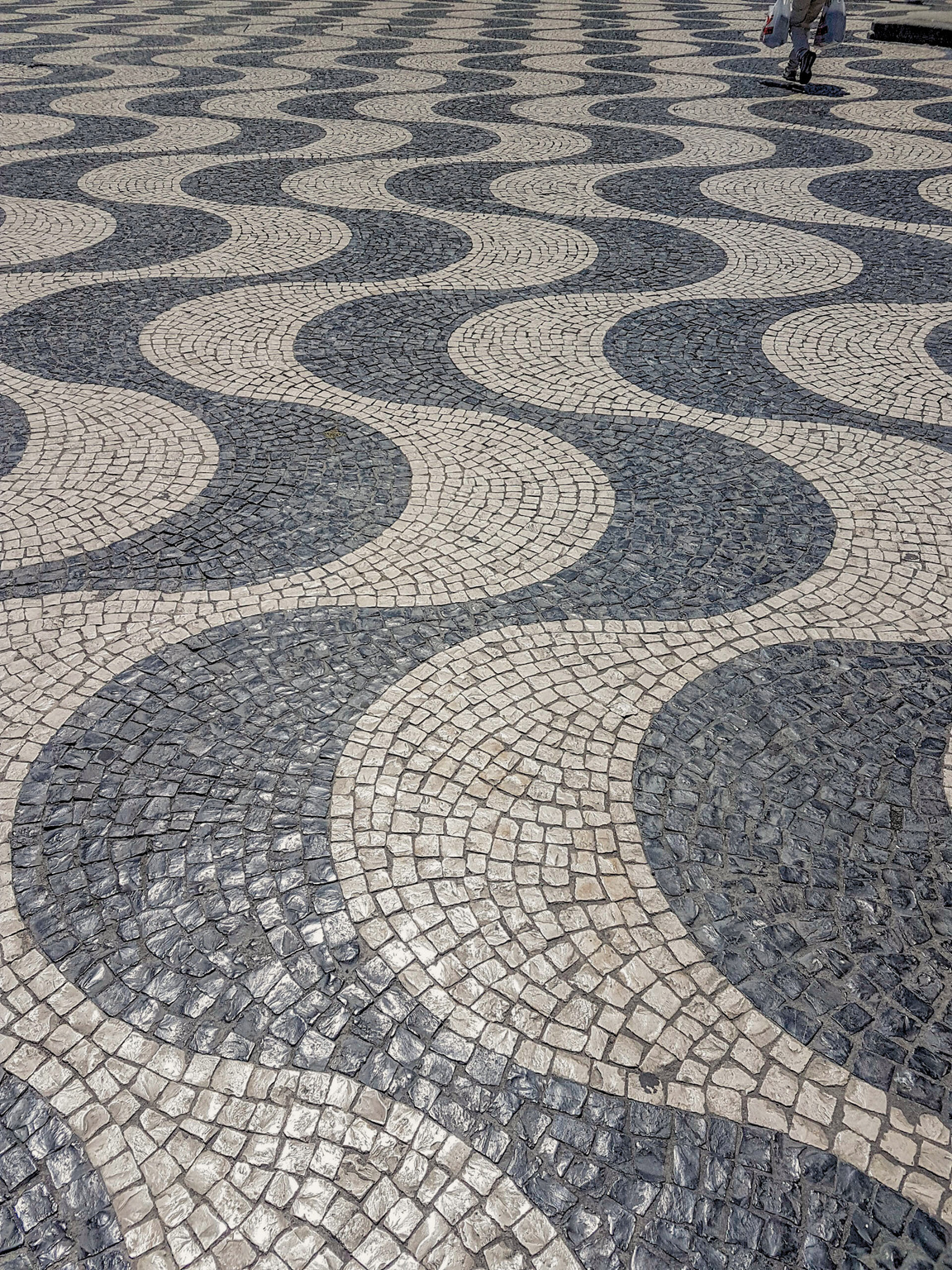 Lisbon calçada pavement